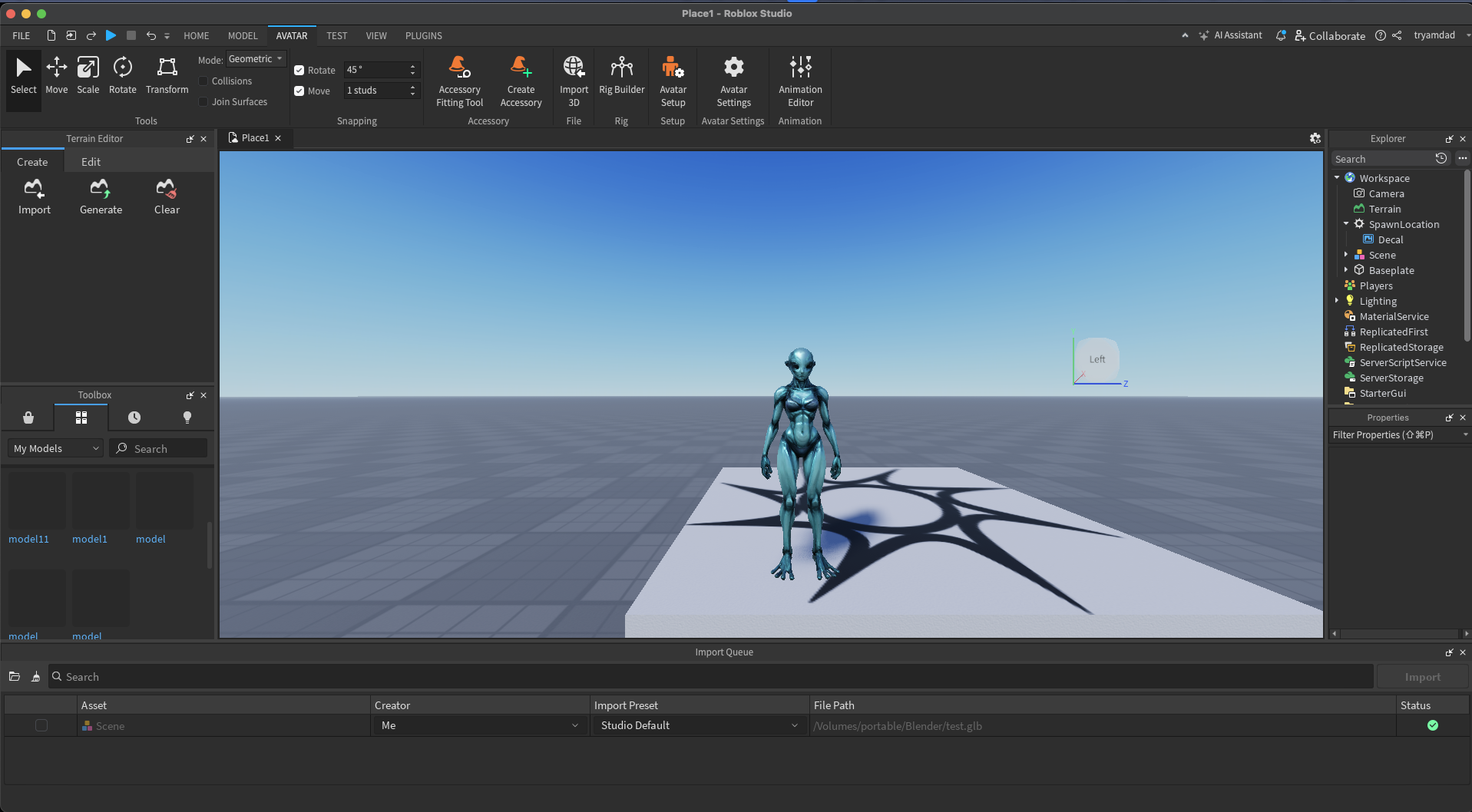How To Export AI 3D Models To Roblox With Correct Scale